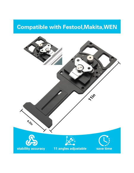 Escuadra de Sierra de Pista Ajustable 90 - Festool, Makita