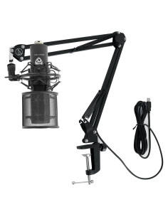 Micrófono de Condensador Rockville RCM PRO con Brazo Soporte