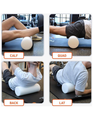 Rodillo de Espuma Body Sport 91.44 cm - Alta Densidad para Rehabilitación