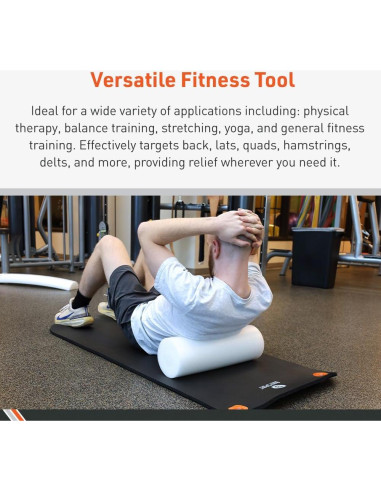 Rodillo de Espuma Body Sport 91.44 cm - Alta Densidad para Rehabilitación