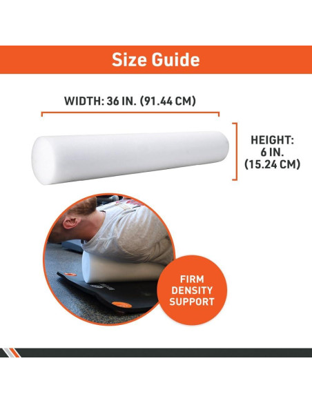 Rodillo de Espuma Body Sport 91.44 cm - Alta Densidad para Rehabilitación