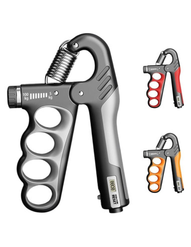 Entrenador de Fuerza de Agarre Ajustable Genérico 5-100KG