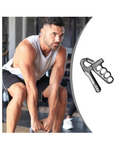 Entrenador de Fuerza de Agarre Ajustable Genérico 5-100KG 2