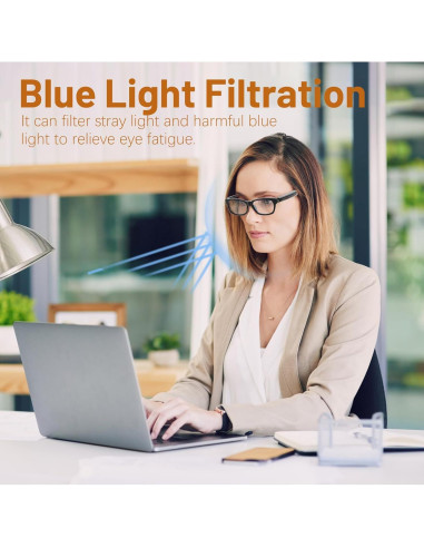 Gafas Inteligentes Bluetooth QJF-E13 C Anti Luz Azul Unisex