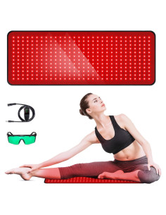 Almohadilla de Luz Roja GMOWNW 80x30cm Alivio Dolor