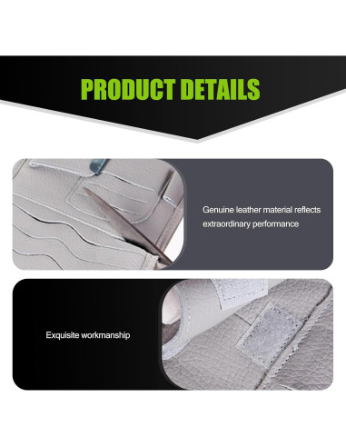 Organizador de Visera para Coche Dawfall - Multi-función Negro