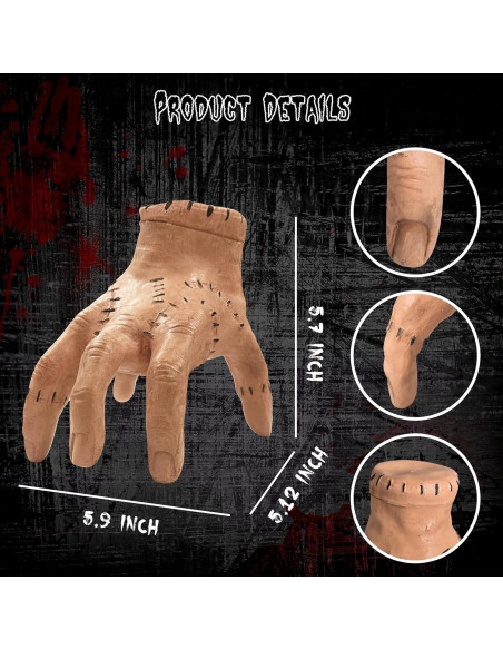 Mano Falsa de Halloween PRESENCE - Decoración Realista 15+