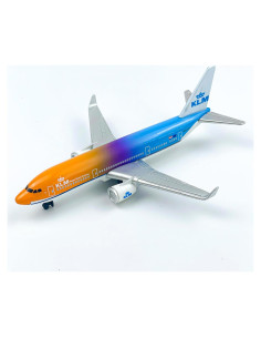 Modelo de Avión KLM de Metal Fundido 14.48x12.95cm