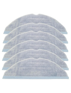 Almohadillas de Reemplazo Microfibra Roboparts para Roborock S7/S7+/S7 MaxV - 6 Pcs