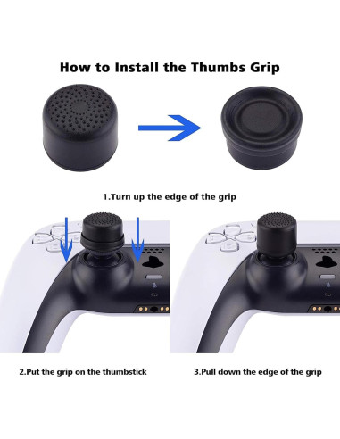 Agarres Ergonómicos MaD Vision para Controladores PS5/PS4/Xbox/Switch