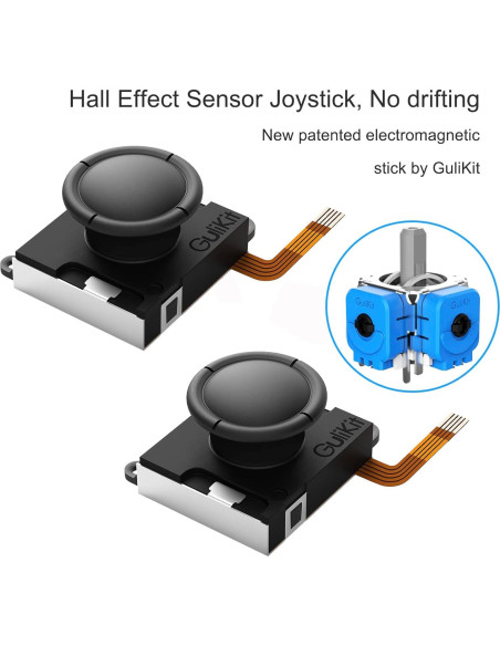 Joystick GuliKit NS40 Sin Deriva para Switch - 2 Pares