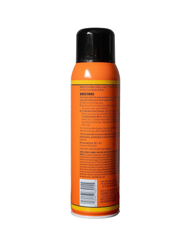 Adhesivo en aerosol Gorilla 4 latas 396g alta resistencia transparente