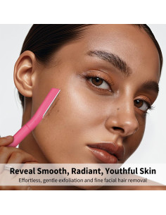 Rasuradora Dermaplane para Mujeres BULIMICA - 10 Hojas Coral 2