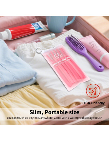 Rasuradora Dermaplane para Mujeres BULIMICA - 10 Hojas Coral