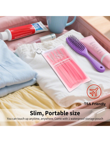 Rasuradora Dermaplane para Mujeres BULIMICA - 10 Hojas Coral