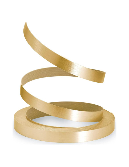 Banda de Biselado Dorada ZYJT 2.54cm x 30.48m PVC Aluminio