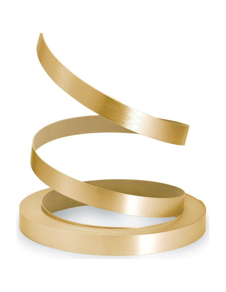 Banda de Biselado Dorada ZYJT 2.54cm x 30.48m PVC Aluminio