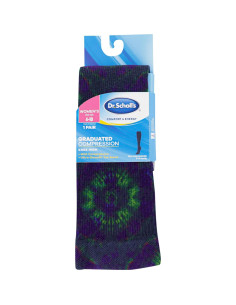 Calcetines de compresión graduada Dr. Scholl's mujer azul 4-10 2