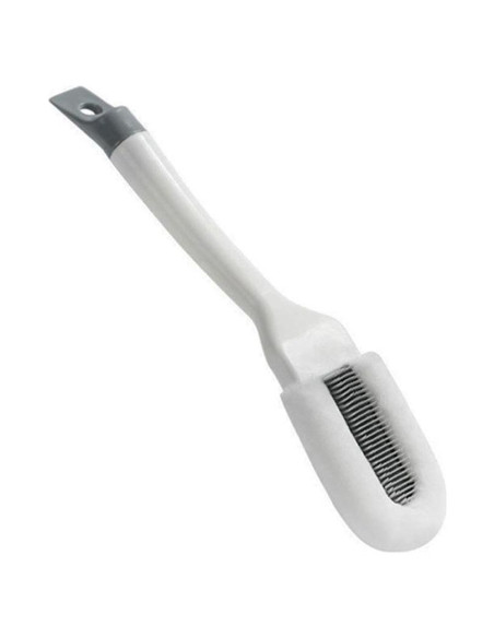 Cepillo de Limpieza de Zapatos Feelorna Blanco 24 cm Suave