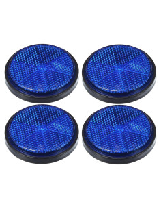 Reflectores Universales X AUTOHAUX 4 Pcs para Motocicleta y Vehículos