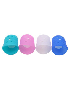 Conjunto 15 Dedales de Silicona Multicolor Transpirables Seadiquiet