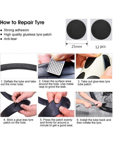 Kit de Herramientas para Bicicleta Excelente Hogar 16 en 1