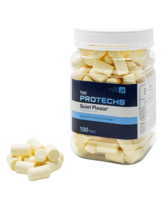 Tapones de espuma Flents Protechs 100 pares NRR 29 dB