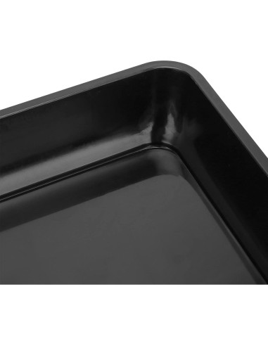 Bandeja de Goteo Cuadrada JOIKIT 15 Pcs 18.5 cm Plástico Negro