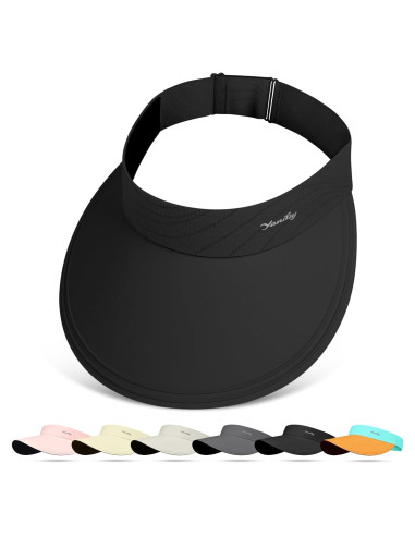 Visera de sol YANIKY para mujeres con ala ancha UPF50+