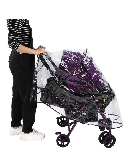 Cubierta de Lluvia Universal para Cochecito Estink - PVC Transparente