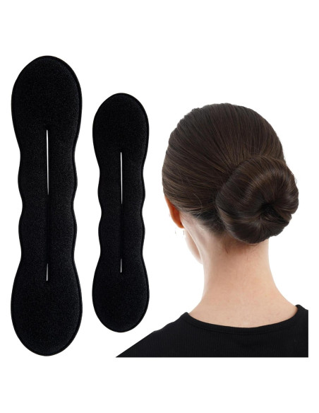 Hacedor de Moño de Esponja YANGWRshop - 2 Pcs Antideslizante