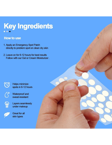 Parche Invisible para Acné Aquuaera - 180 Unidades Hidrocoloide Parche Invisible para Acné Aquuaera - 180 Unidades Hidrocoloide