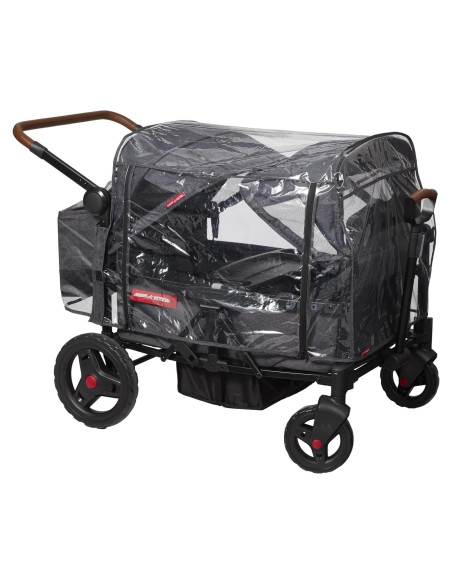 Cubierta de Lluvia para Carro de Bebé Radio Flyer Voya 4 Asientos
