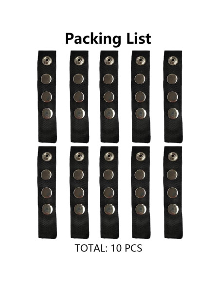 10 Extensores de Botón para Cubierta de Barco Sexyppl 1-3"