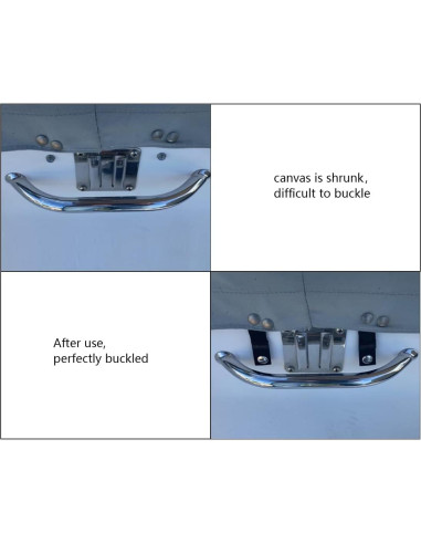 10 Extensores de Botón para Cubierta de Barco Sexyppl 1-3"