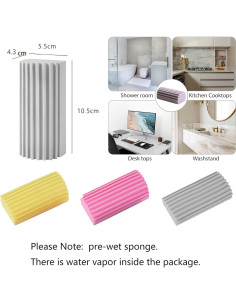 Esponjas Limpiadoras Reutilizables UpTuoLi - Paquete de 3 2