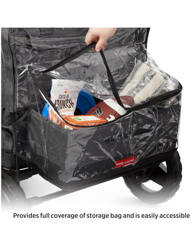 Cubierta de Lluvia para Carro de Bebé Radio Flyer Voya 4 Asientos