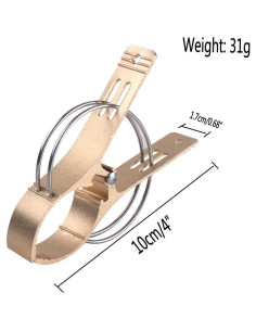 Pinzas de Toalla de Playa Z ZICOME, Paquete de 6 Unidades 2