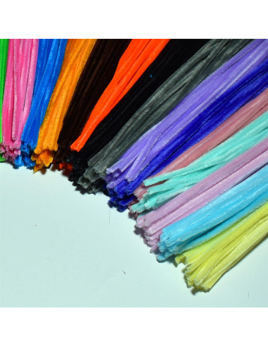 Limpiapipas de Chenille Multicolores STGYMTC 300 Piezas 30.48 cm
