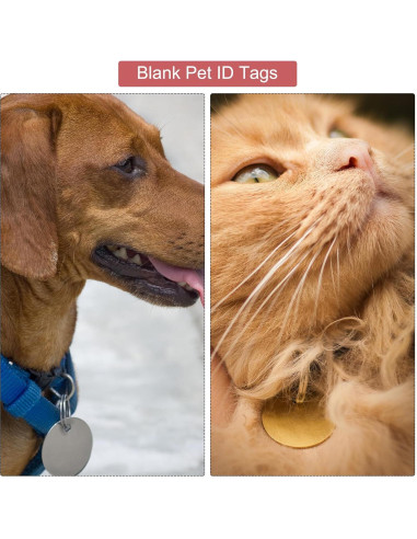 10 Pcs Etiquetas de Grabado Acero Inoxidable 25mm MECCANIXITY