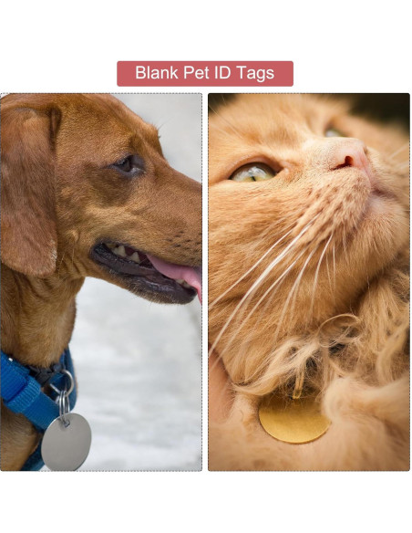 10 Pcs Etiquetas de Grabado Acero Inoxidable 25mm MECCANIXITY