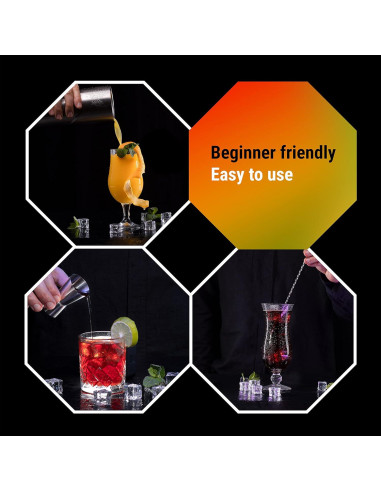 Coctelera Aislada Lexenic 24oz Acero Inoxidable - Sin Fugas