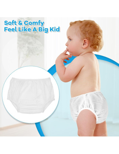 Pantalones de Entrenamiento Reutilizables Impermeables 100% Nailon Mediano