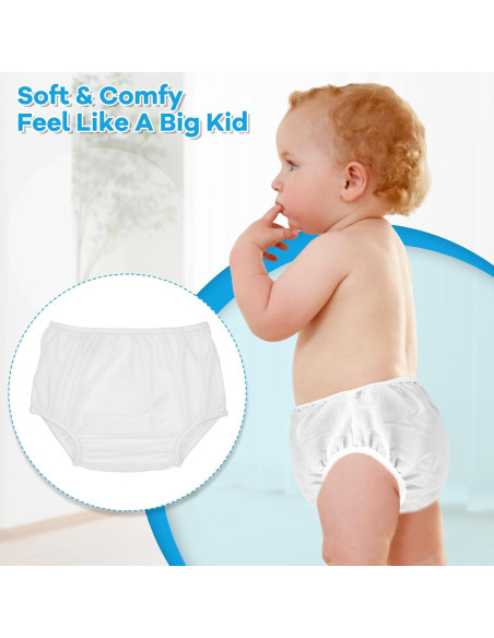 Pantalones de Entrenamiento Reutilizables Impermeables 100% Nailon Mediano