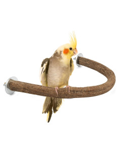 Soporte de Madera Natural Rypet para Aves 15x25cm