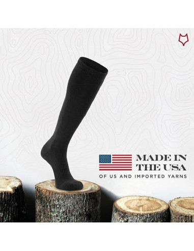 Calcetines Militares Fox River Fatigue Fighter Negro Grande