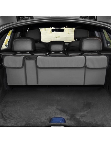 Organizador de Maletero de Auto KHGUZ Plegable Gris 97x32x12cm