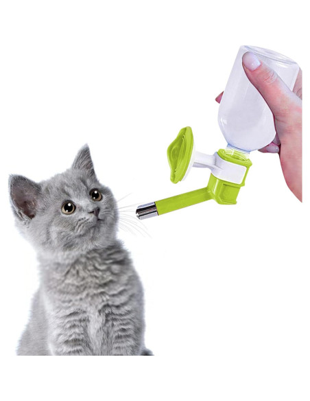 Botella de Agua para Mascotas SunGrow 296 ml Sin Goteo