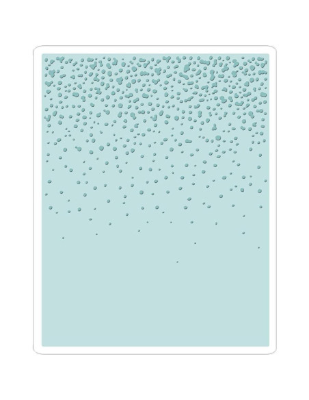 Carpeta de Relieve Sizzix Tim Holtz Copos de Nieve 13.97x10.48 cm