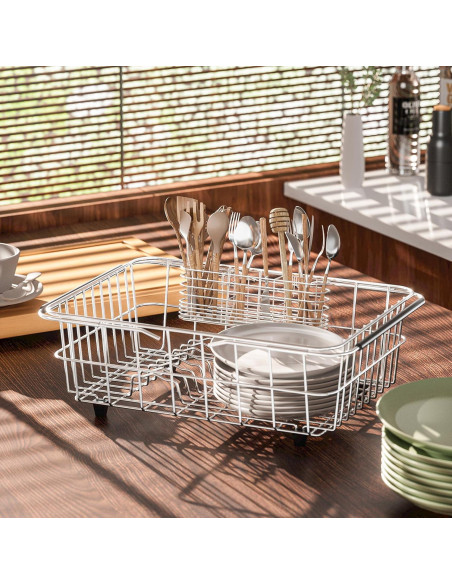 Escurridor de Platos NiuYichee Acero Inoxidable 304 Grande